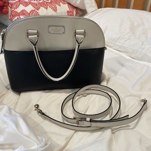 Kate Spade Purse (Payton Medium Dome Satchel, Colorblock Crossbody) Real